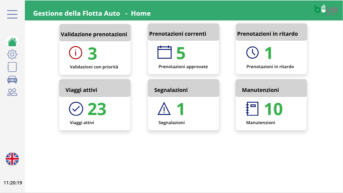 Dashboard CarFleet - Gestione Flotta Aziendale